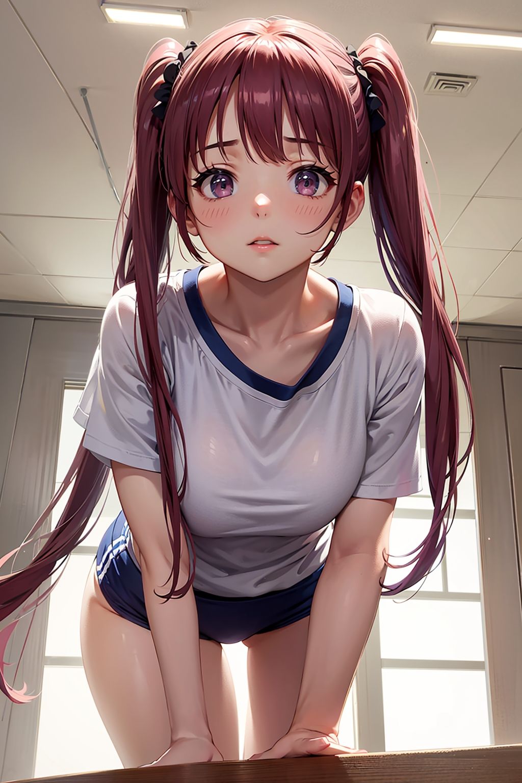 ブルマ日和 キュートなツインテール 画像3
