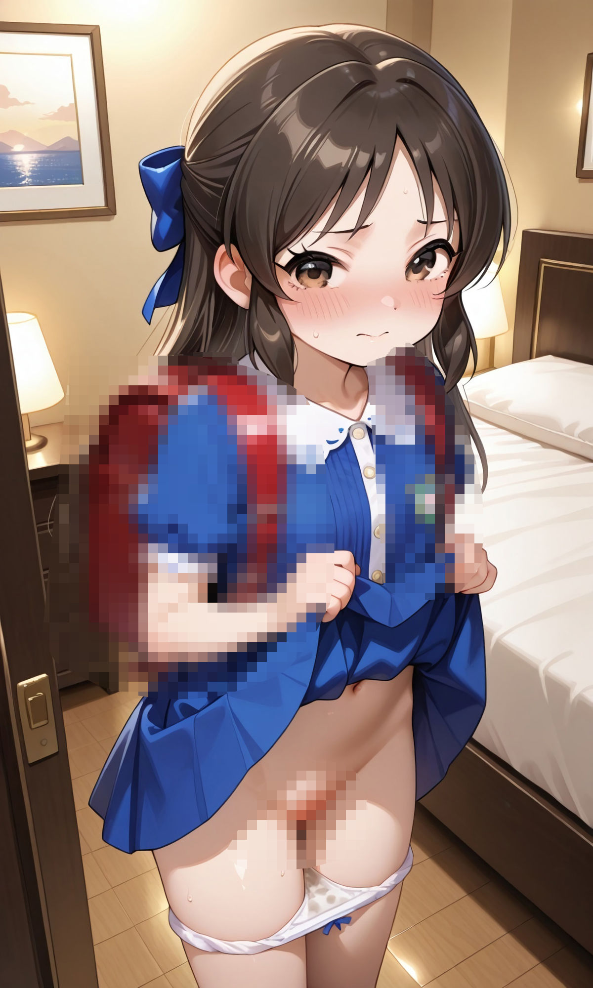 橘あ〇すとホテルでエッチ サイレントスノー エロ画像7