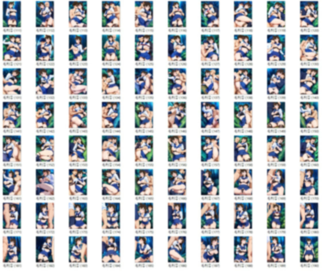 サンプル画像2:毛〇蘭  セーラー服きたら公園の茂みに連れていかれた。(HKMアート) [d_609506]