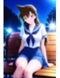 毛〇蘭  セーラー服きたら公園の茂みに連れていかれた。