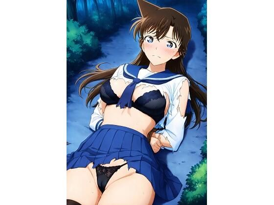 毛〇蘭  セーラー服きたら公園の茂みに連れていかれた。【HKMアート】