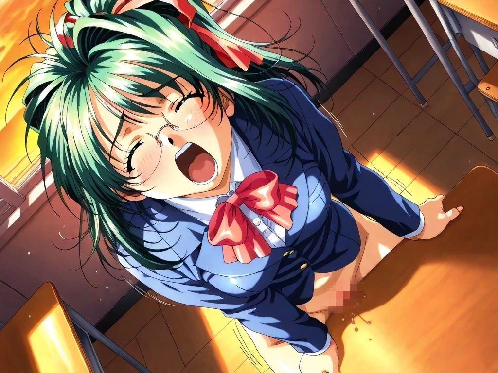 サンプル画像5:AIイラストCG集91 LO〇ERS-恋に〇ちたら  佐〇真由美の一人遊び(ドンガラAI美少女イラスト支部) [d_609529]