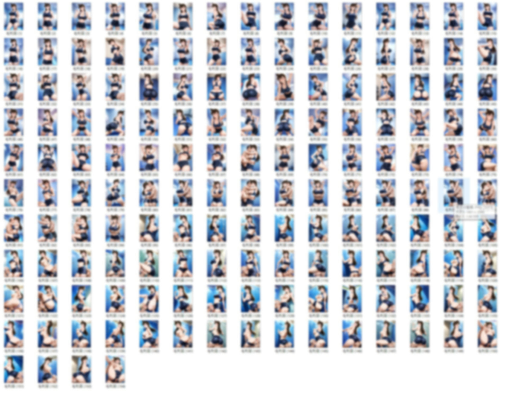 サンプル画像5:毛〇蘭  スポブラ(HKMアート) [d_609535]