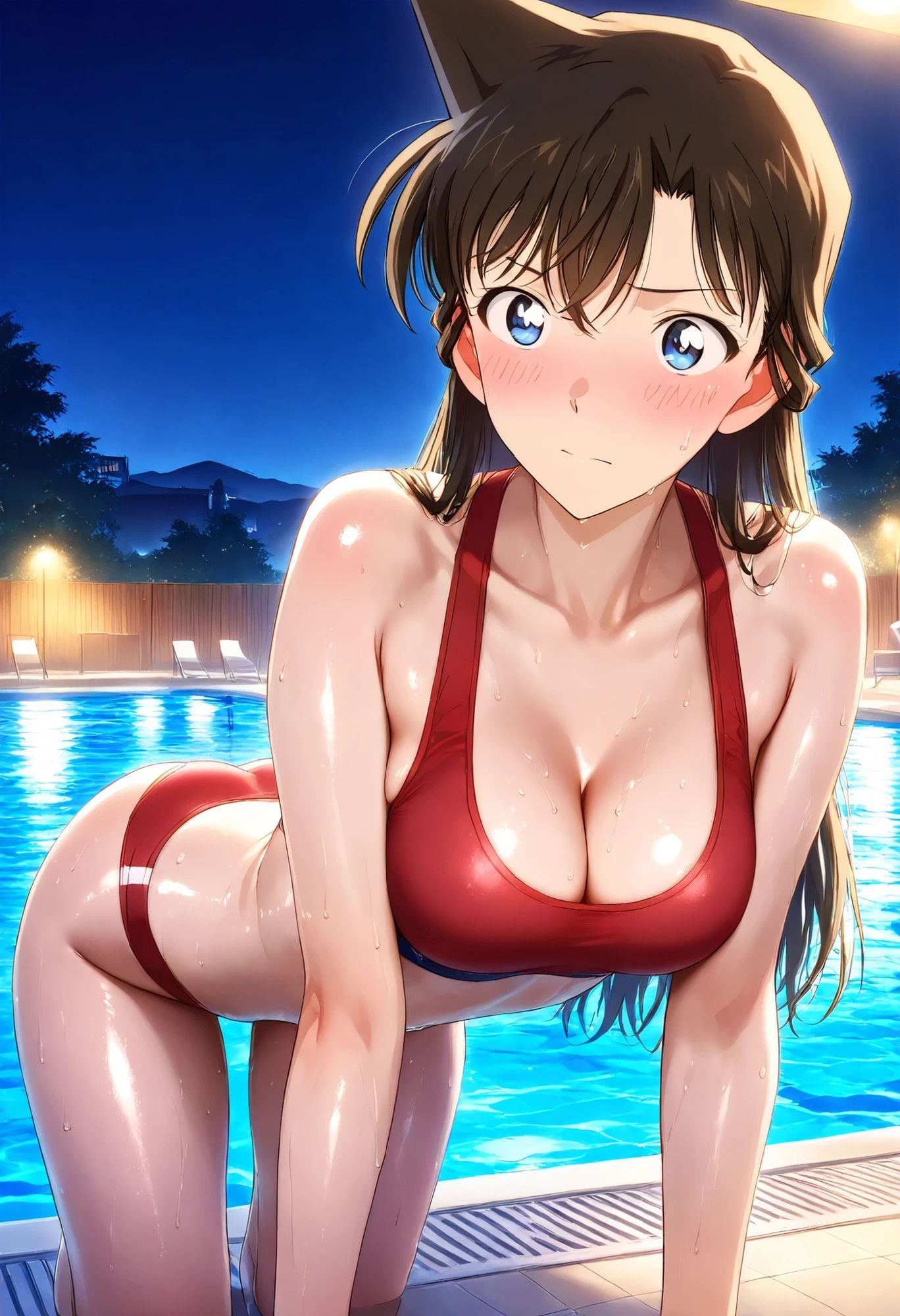 サンプル画像2:毛〇蘭  スポーツビキニ(HKMアート) [d_609549]