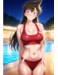 毛〇蘭  スポーツビキニ