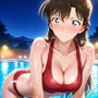 毛〇蘭  スポーツビキニ