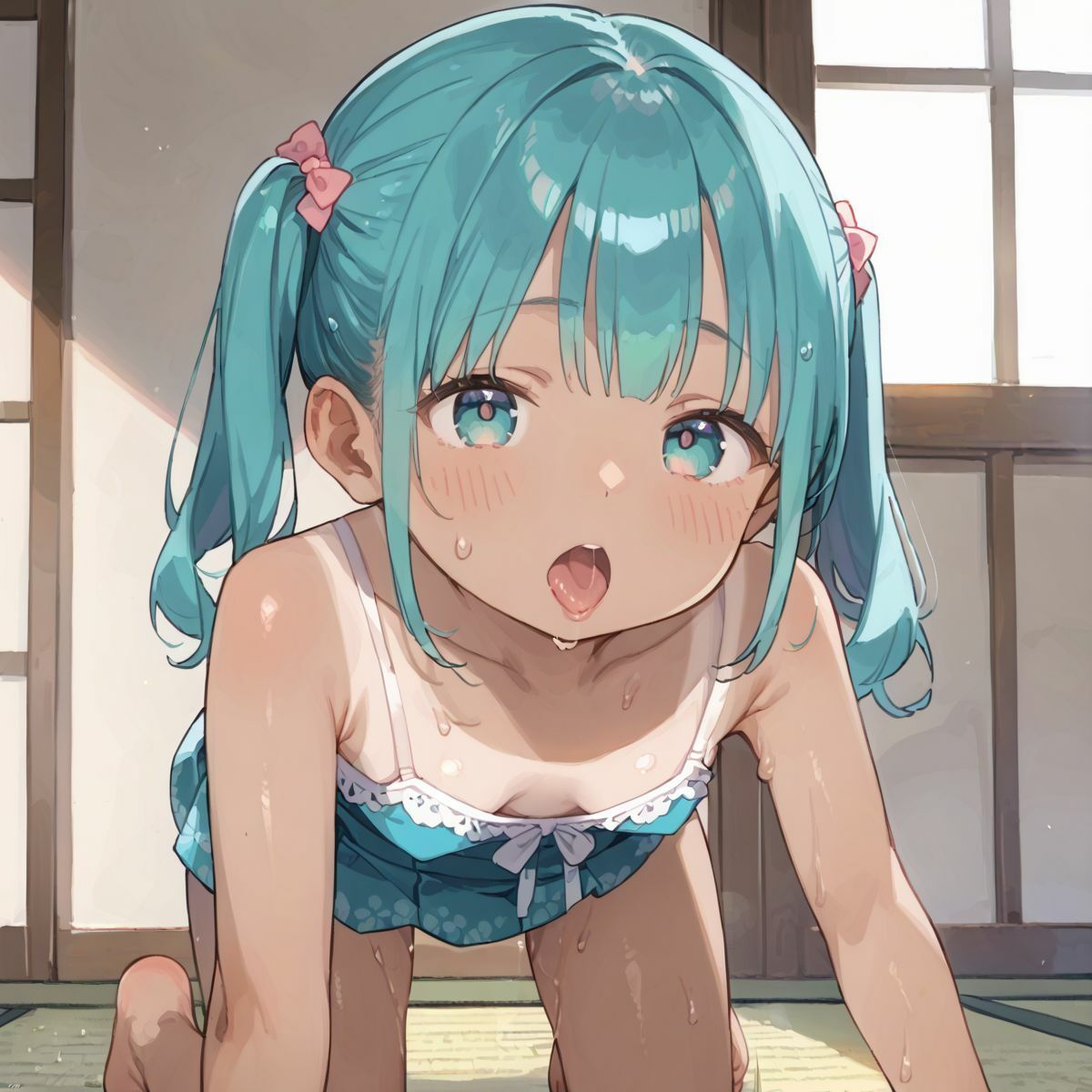 好奇心旺盛すぎるド田舎のこんがりちっぱい娘が食べ放題04 画像7