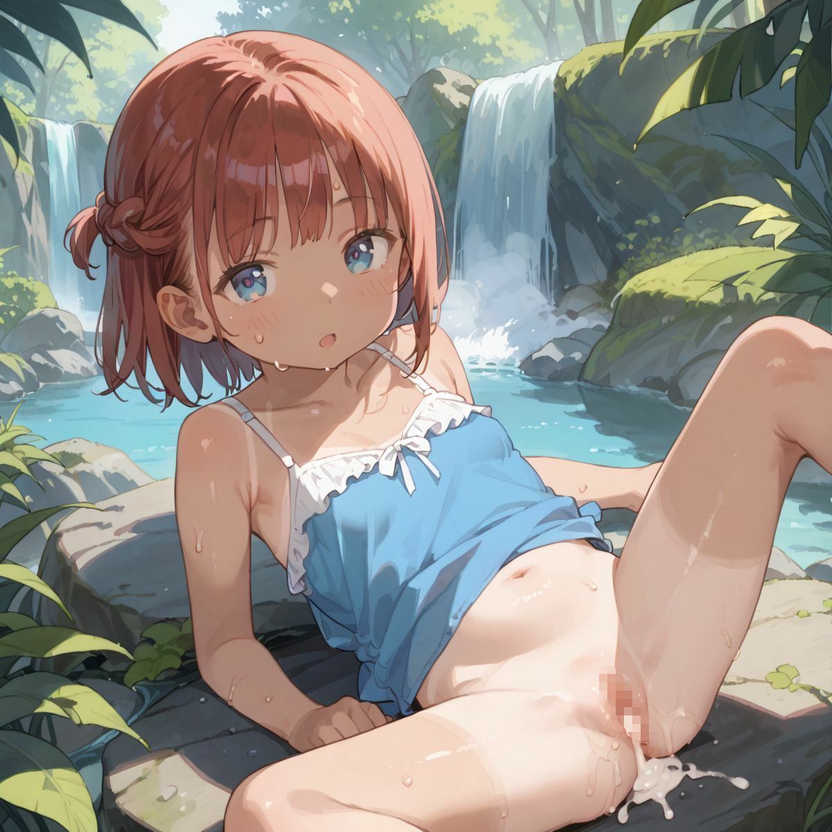 サンプル画像3:好奇心旺盛すぎるド田舎のこんがりちっぱい娘が食べ放題！06(ロリもち) [d_609602]