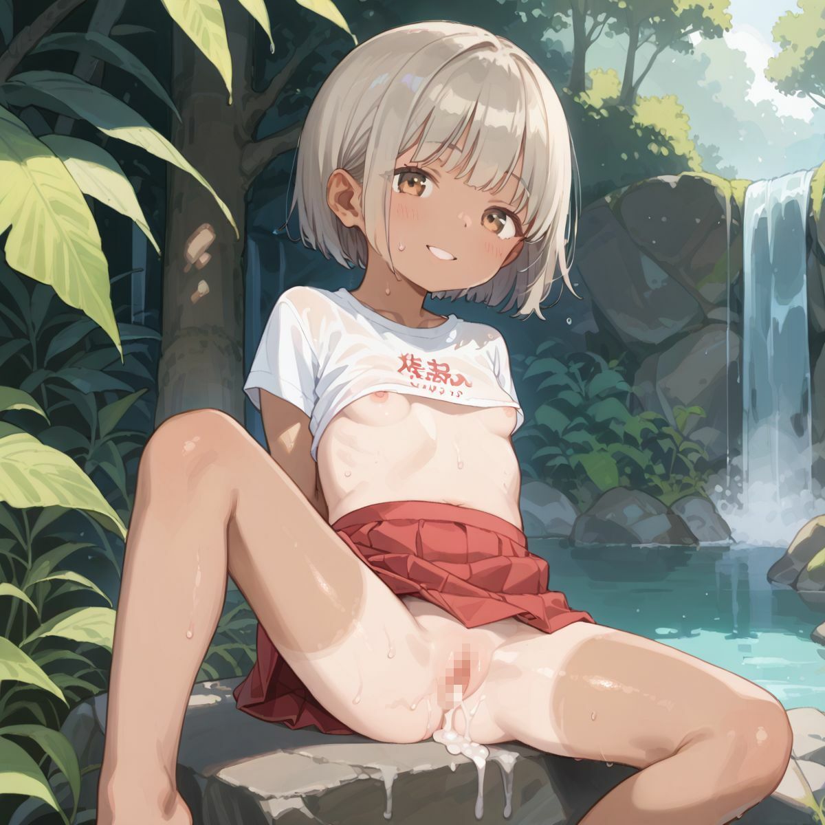 好奇心旺盛すぎるド田舎のこんがりちっぱい娘が食べ放題！06 画像7