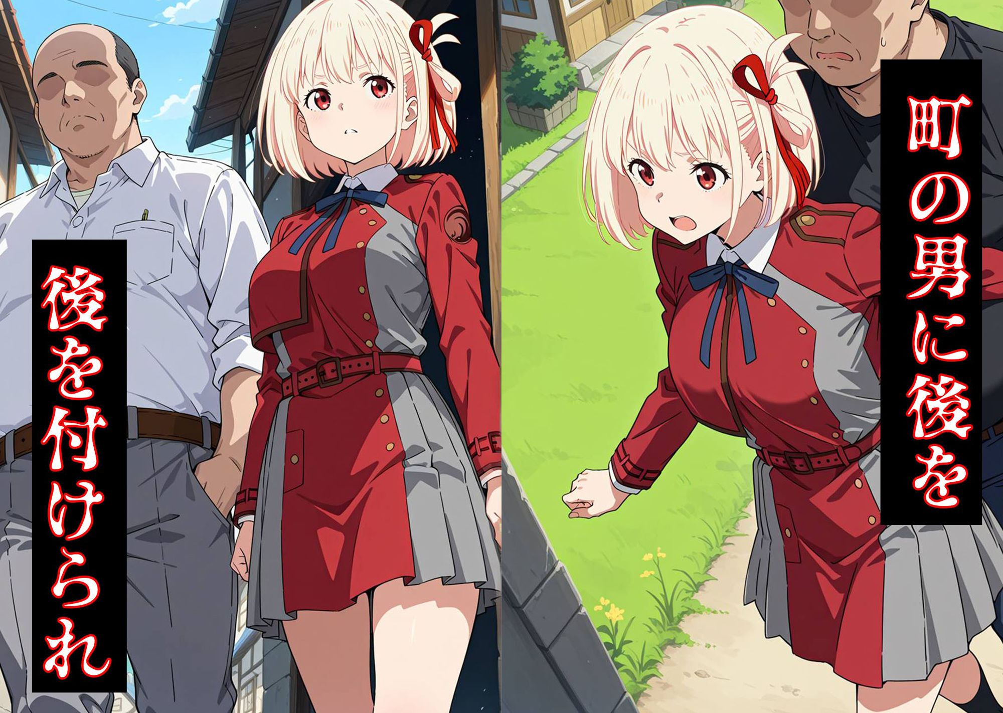 サンプル画像2:ただ歩いていただけなのに・・・ 錦木〇束編(にゃんにゃん) [d_609683]