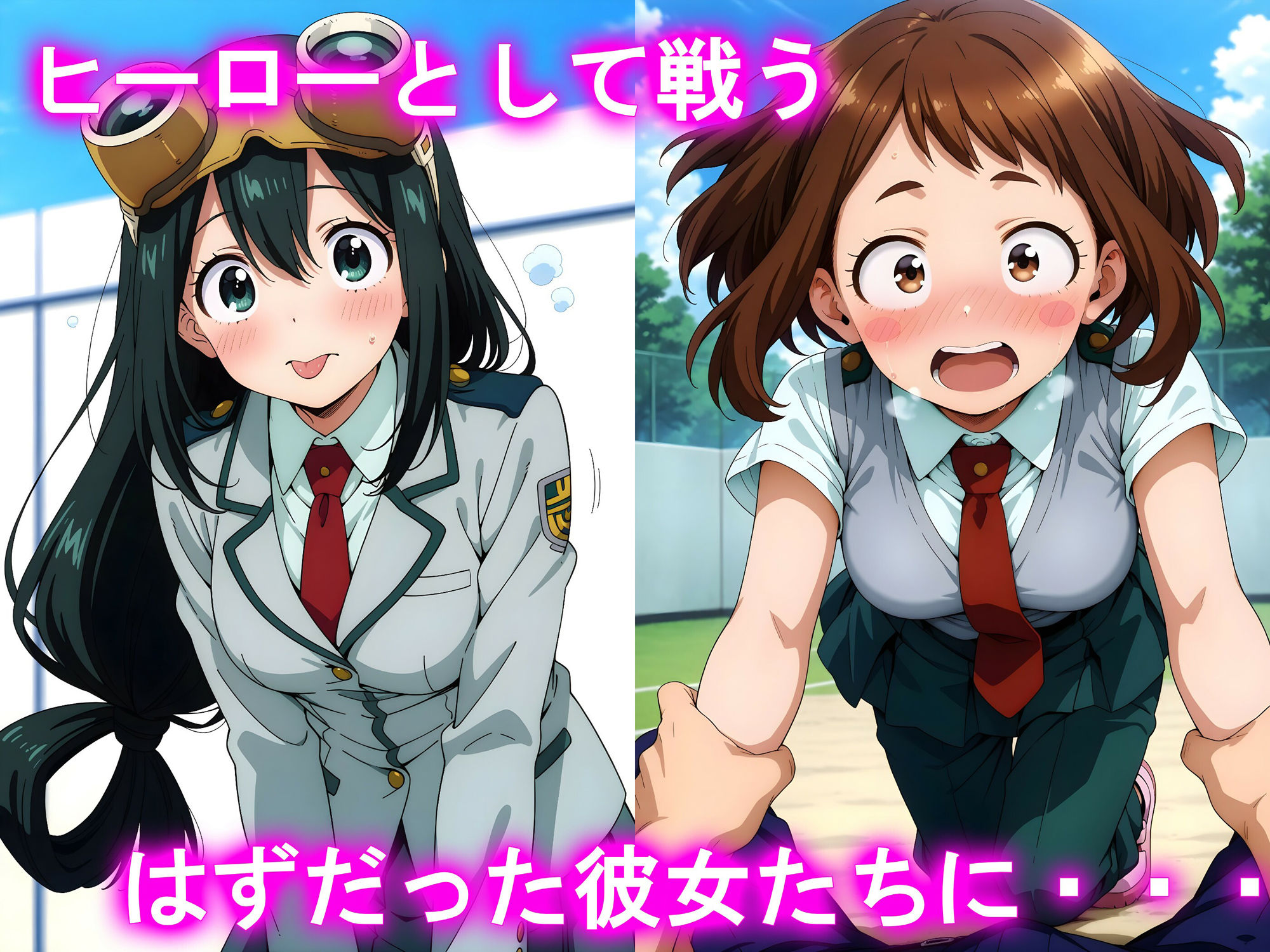 サンプル画像1:孕ませSEXヒロインズ3  〜僕のヒーロアカ○ミア編〜(ロリロリ工房) [d_609713]