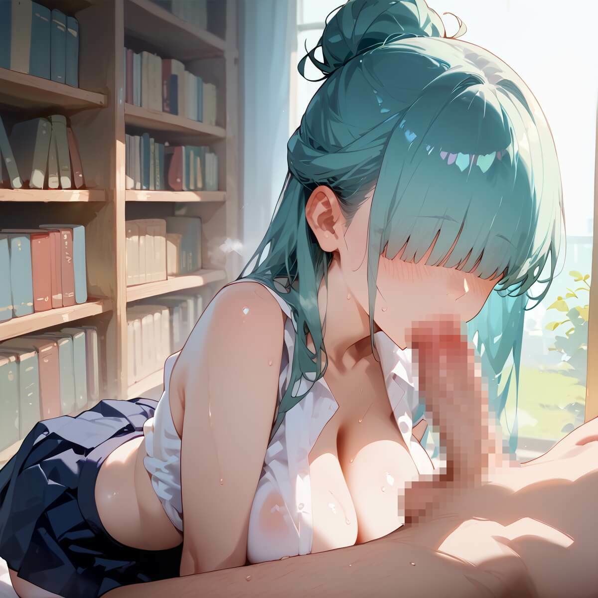 Hな地味図書委員8!190枚 画像10
