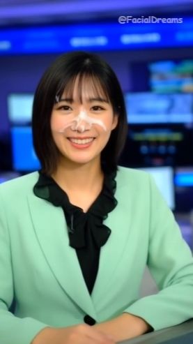 サンプル画像3:顔射後の余韻 – ニュースキャスター編 Vol.2(FacialDreams) [d_609749]