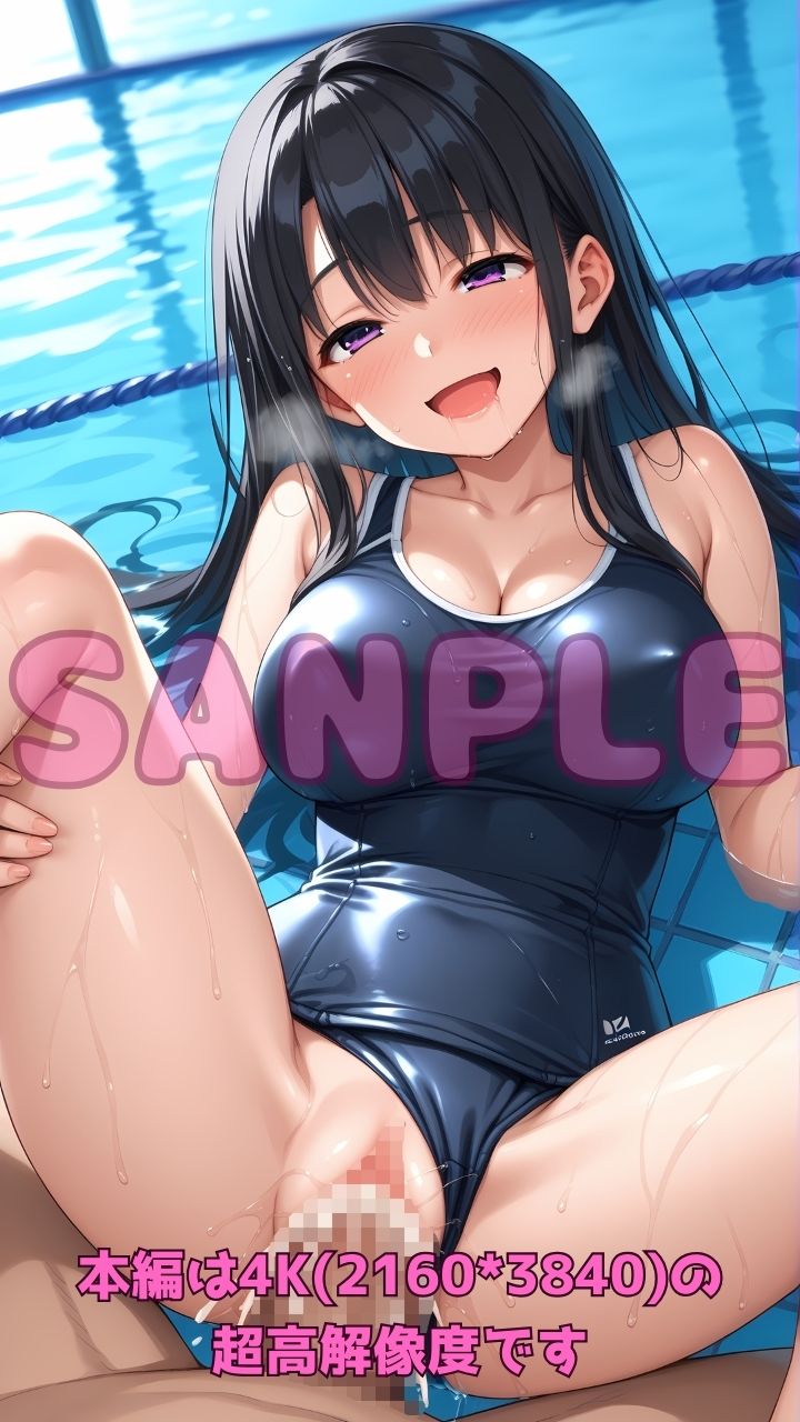 深夜のスク水部〜プールで禁断レッスン3〜 画像8