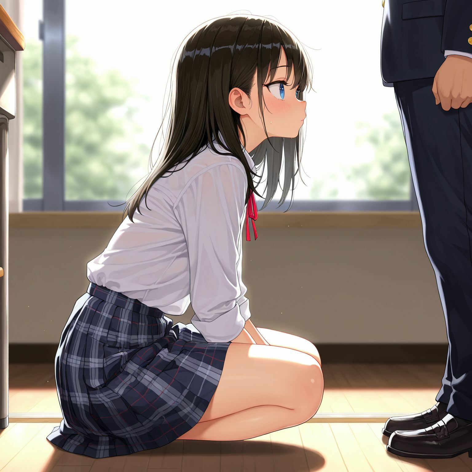 サンプル画像2:お金を払えば制処理してくれる制服少女(ょう 出版) [d_609825]