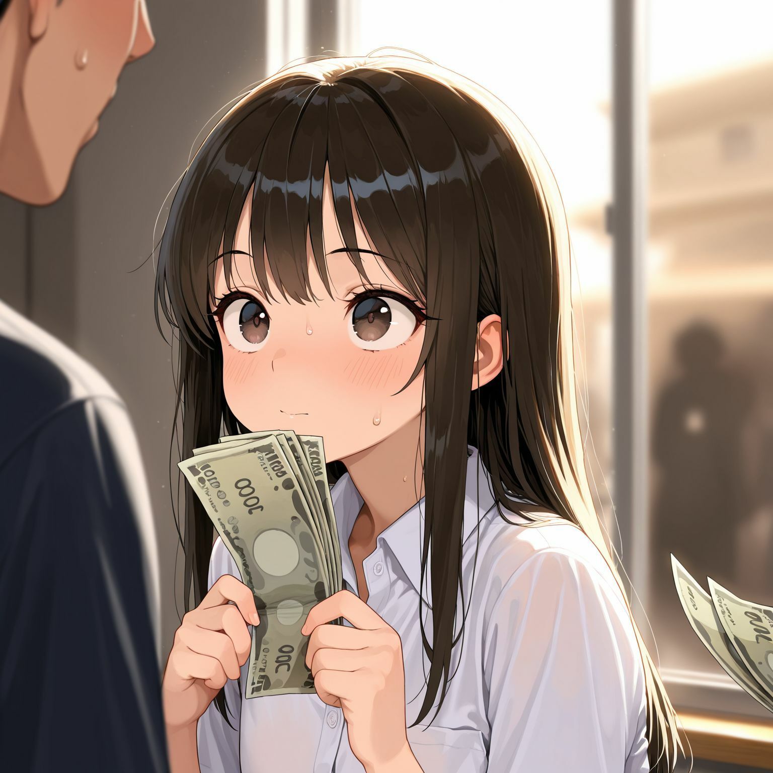 お金を払えば制処理してくれる制服少女 画像7