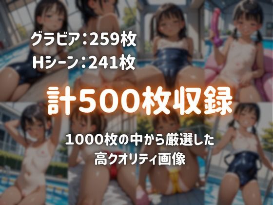日焼け×ちっぱい少女 ぽこにいと エロ画像8