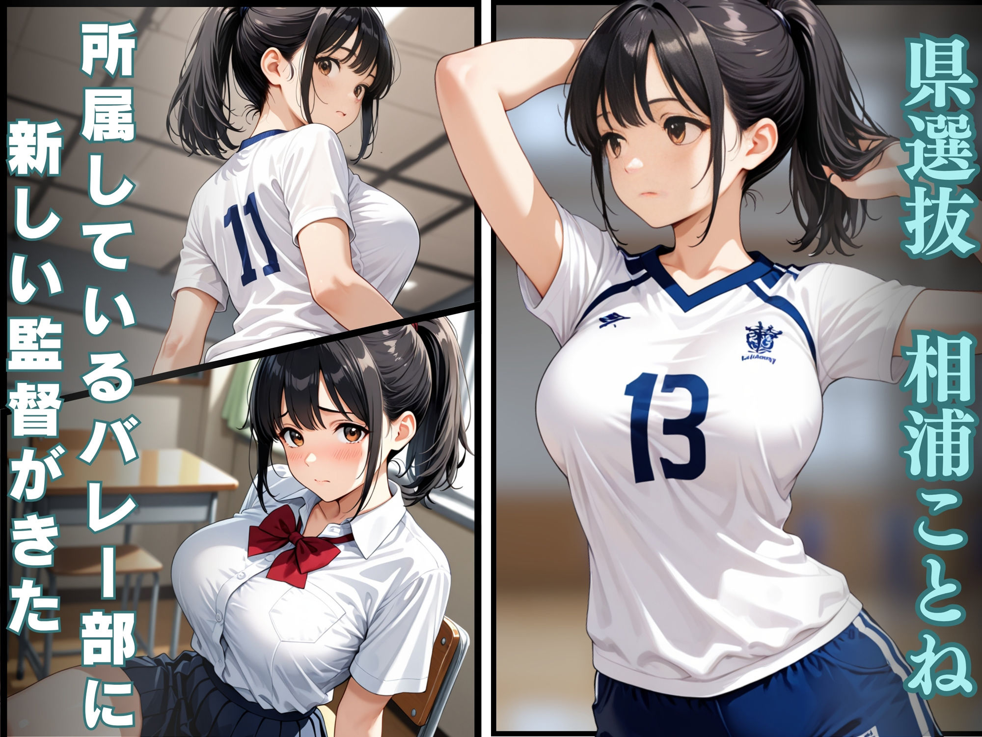 サンプル画像1:バレー部監督の特別指導で快楽イキ地獄(あかさ太郎) [d_609962]