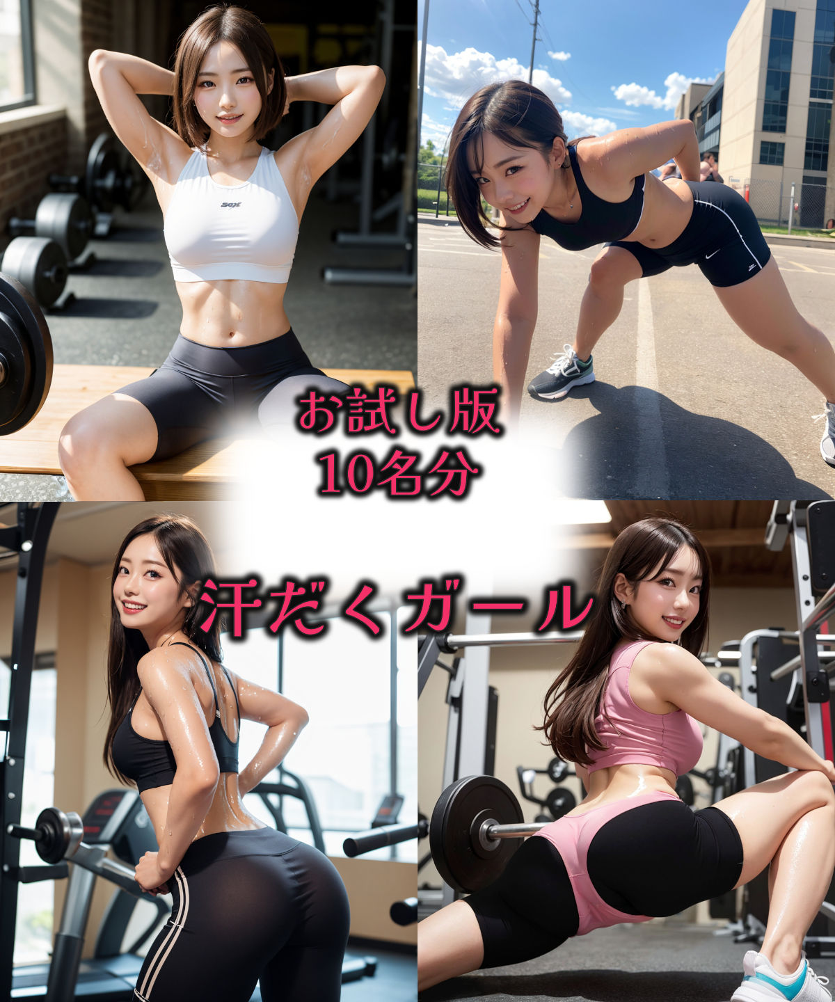汗だくガールCG集 画像7