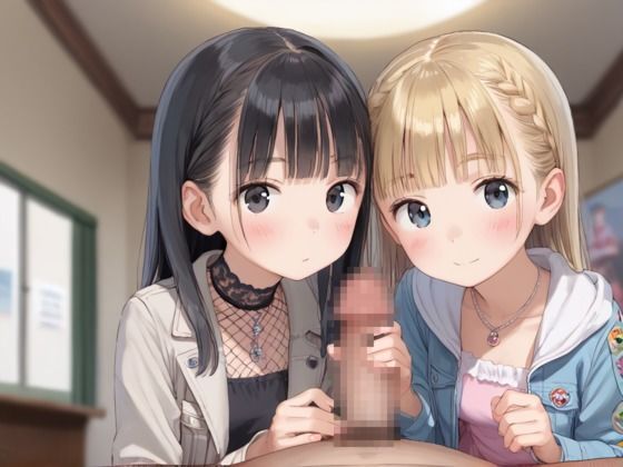 サンプル画像6:触れて  濡らして  つるぺた少女の日常  〜えちえちギャルの双子丼〜(ENA出版) [d_610028]