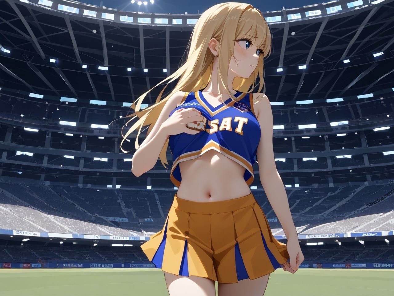 サンプル画像1:「裏応援部」チア部全員、ご奉仕応援！(夢乃愛香) [d_610032]