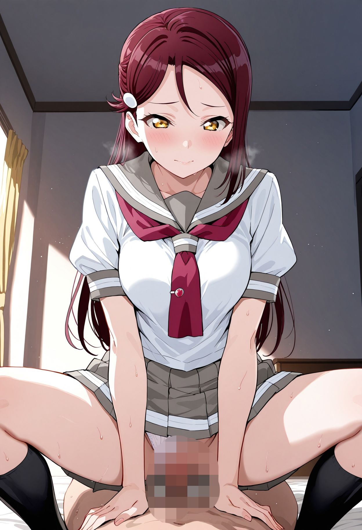ラブライ◯！ 桜◯梨子 エロCG集6