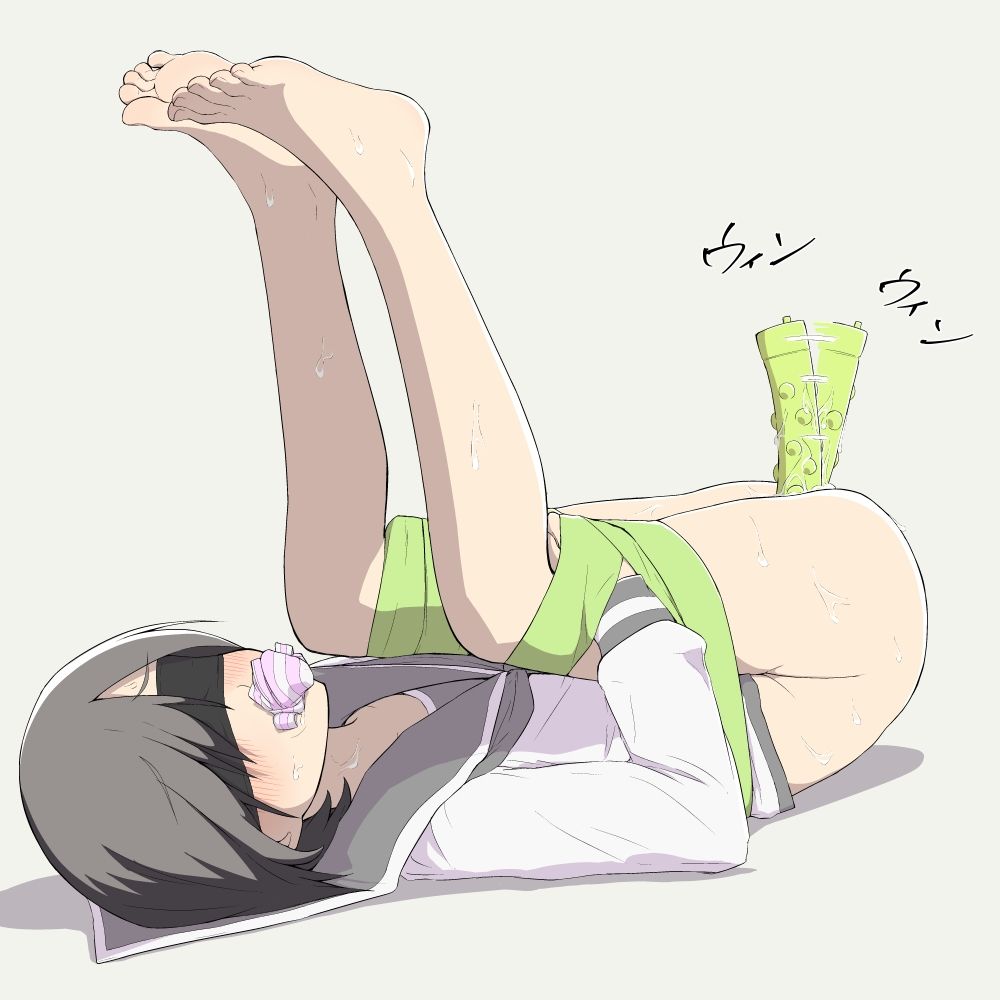 サンプル画像4:【総枚数201枚】くすぐり、足コキ、拘束（機械、玩具）、その他イラストまとめ【60枚＋差分141枚】(さるぱねら) [d_610072]