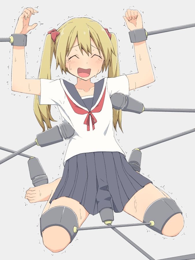 サンプル画像6:【総枚数201枚】くすぐり、足コキ、拘束（機械、玩具）、その他イラストまとめ【60枚＋差分141枚】(さるぱねら) [d_610072]