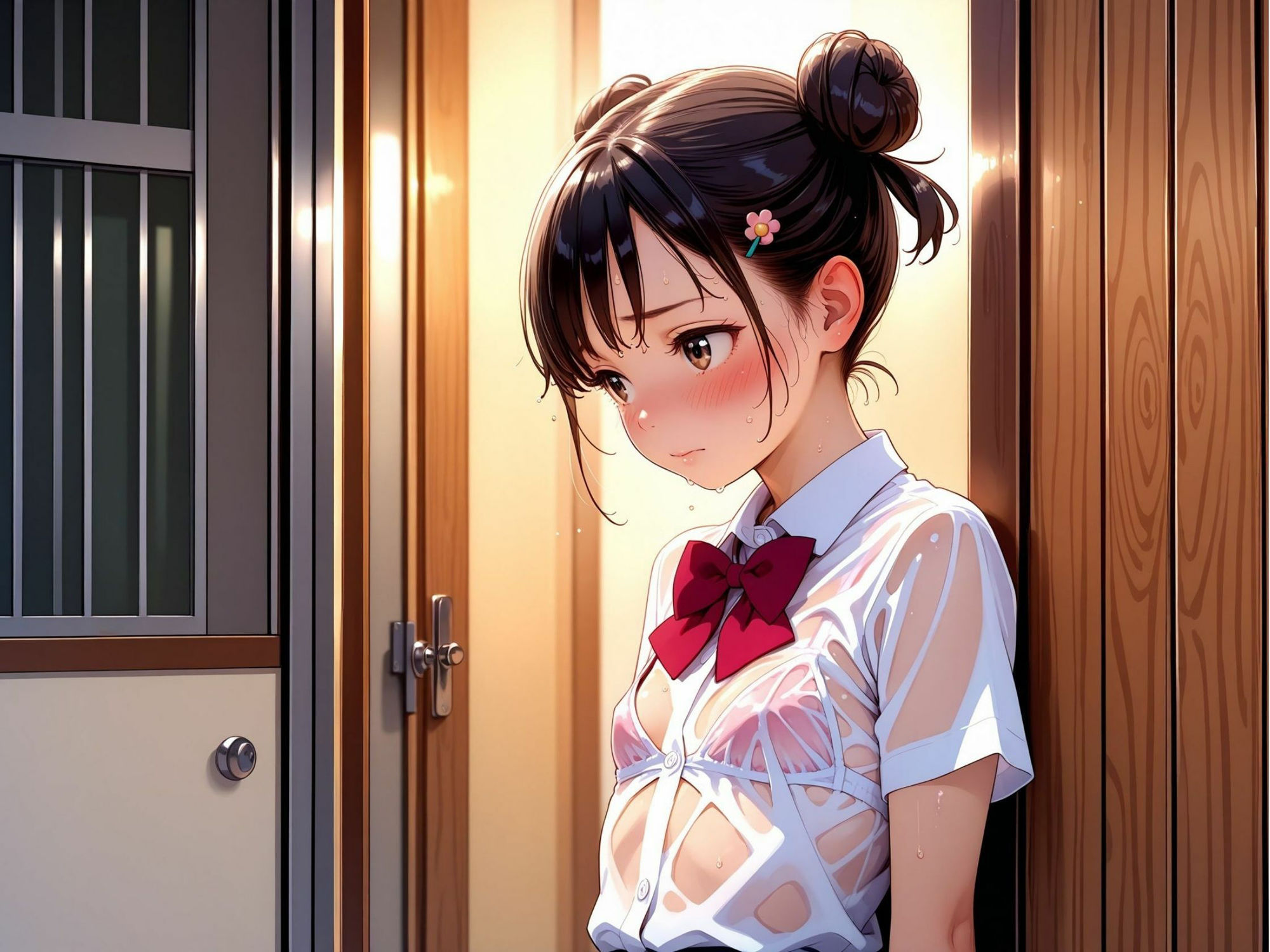 お兄ちゃんが望むなら〜びしょ濡れの放課後、わたしの心も濡れていた〜（前編） ロリ大魔神 エロ画像3