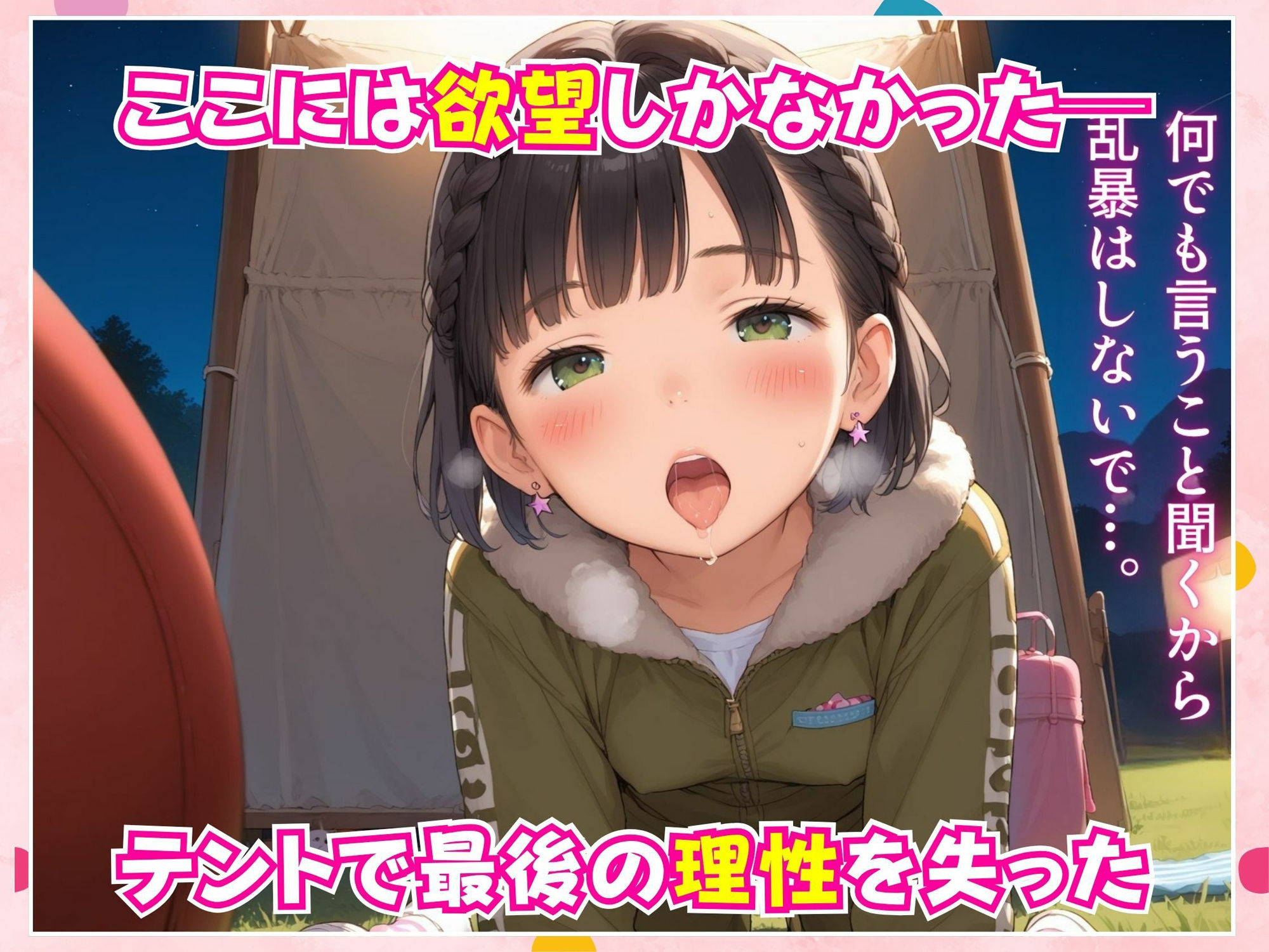 サンプル画像2:ロリタイム12時間目〜キャンプ編〜(ロリ大魔神) [d_610086]