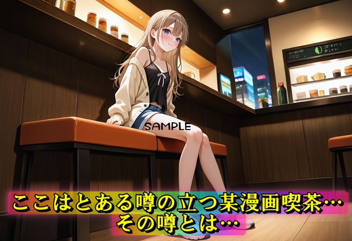 【漫画喫茶】盗撮SEX三昧 画像1