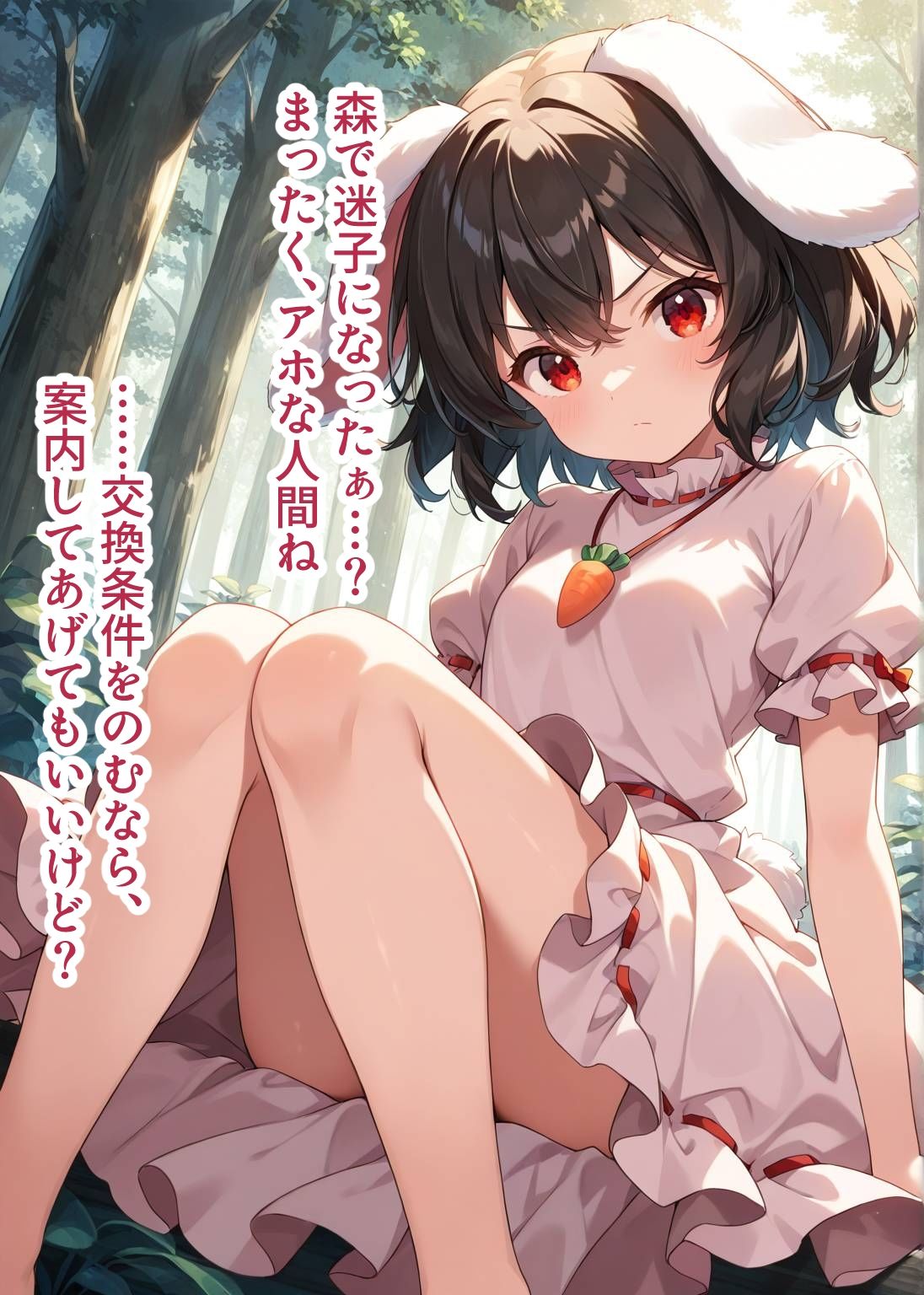 サンプル画像1:東方交尾録〜因幡てゐ編〜(東方FAP) [d_610169]