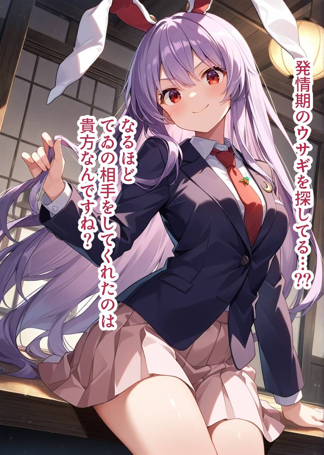 サンプル画像3:東方交尾録〜うどんげ編〜(東方FAP) [d_610181]