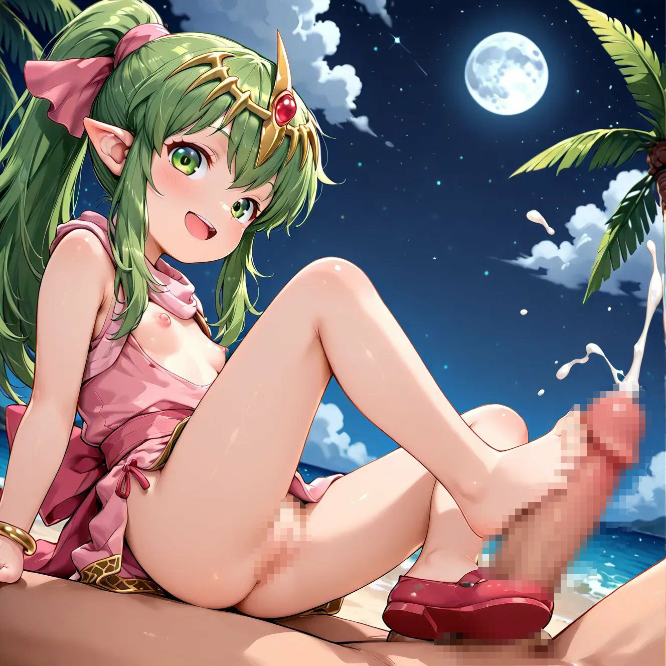 手強い戦略ゲームのマムクート娘1