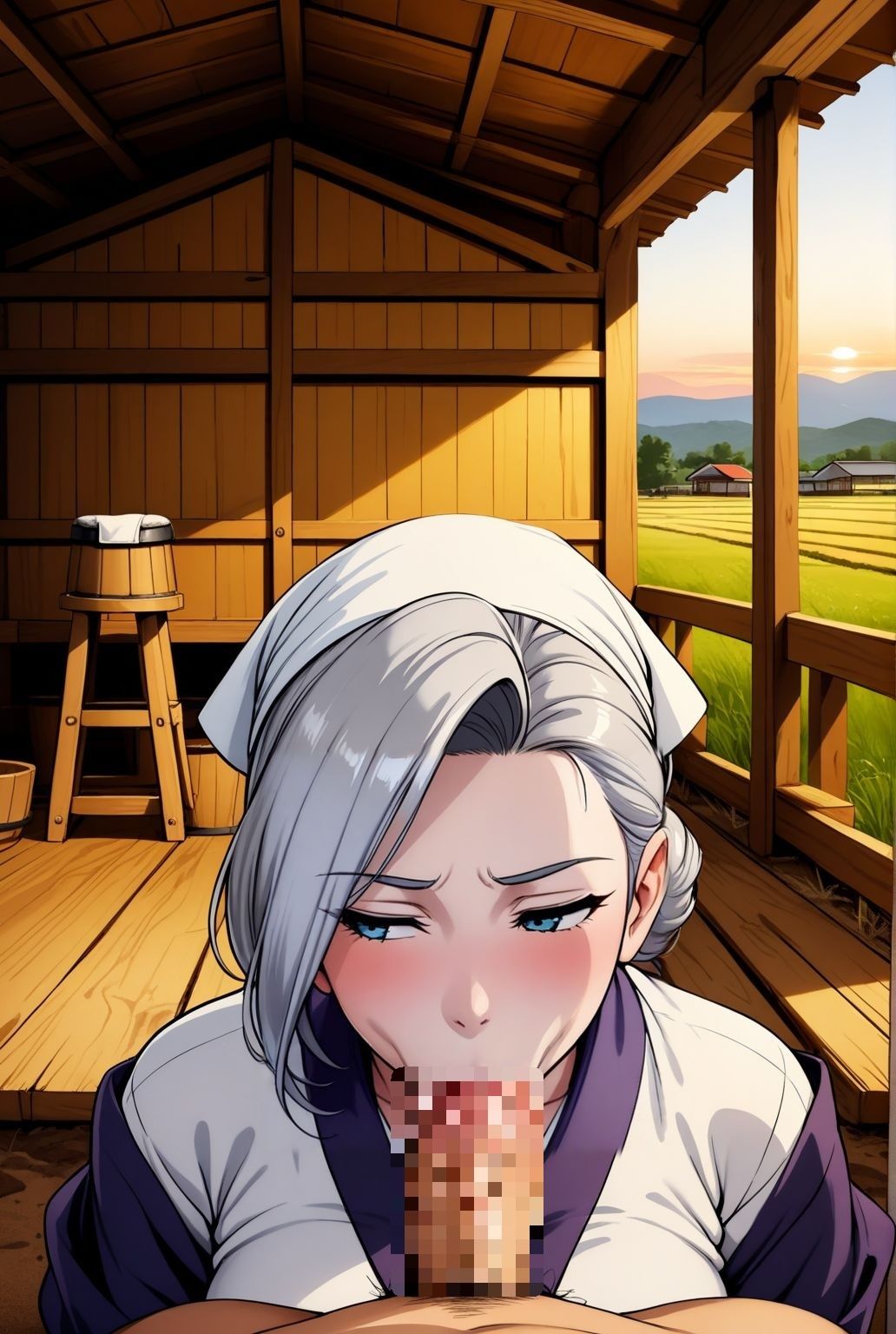 サンプル画像5:田舎暮らしの秘密  農家の若熟嫁が見せた裏の顔(快楽熟女人妻クラブ) [d_610238]