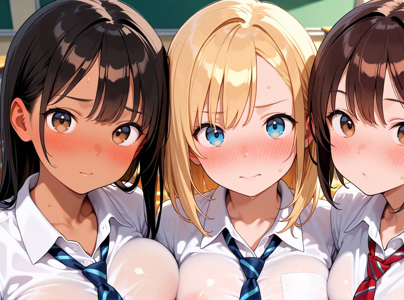 サンプル画像1:お前ら全員性奴●〜催●アプリでクラスメイト全員ヤりたい放題〜(あんことミルクセーキ) [d_610240]