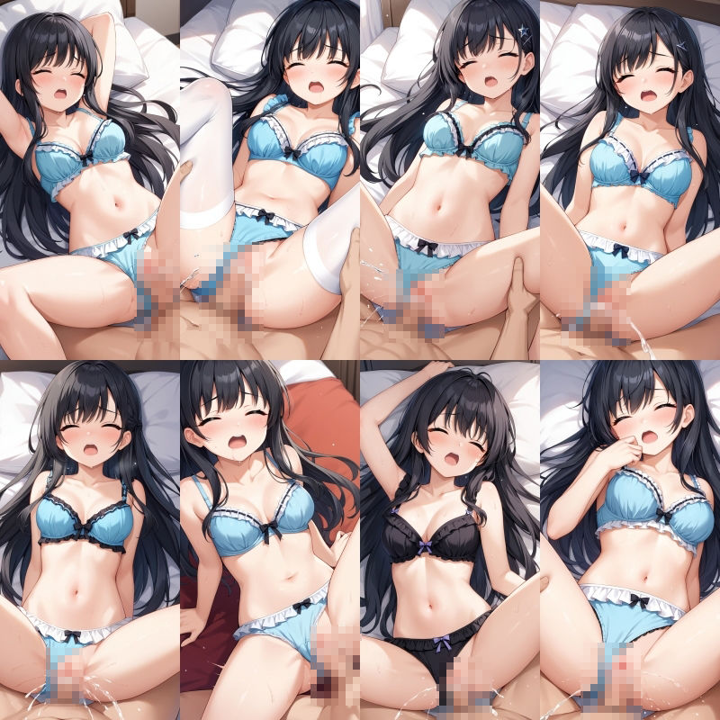 サンプル画像6:フリフリ下着で潮吹きセックス【500枚】(女子高生) [d_610247]