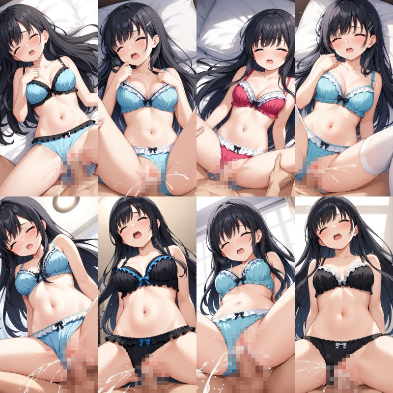 フリフリ下着で潮吹きセックス【500枚】 画像7