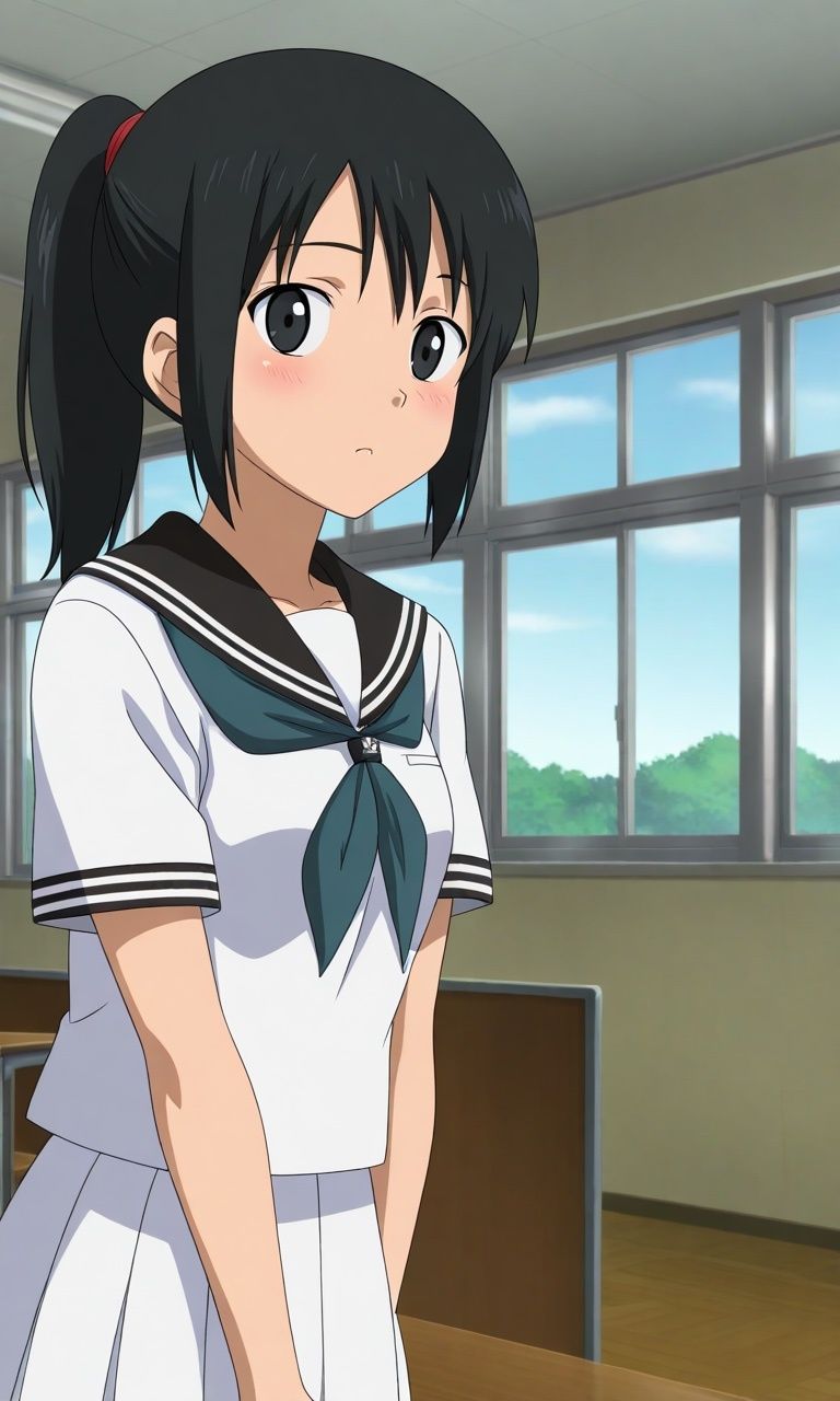 サンプル画像1:全裸で尿検査！医者に囲まれて全裸放尿する子たち(yamino games) [d_610389]