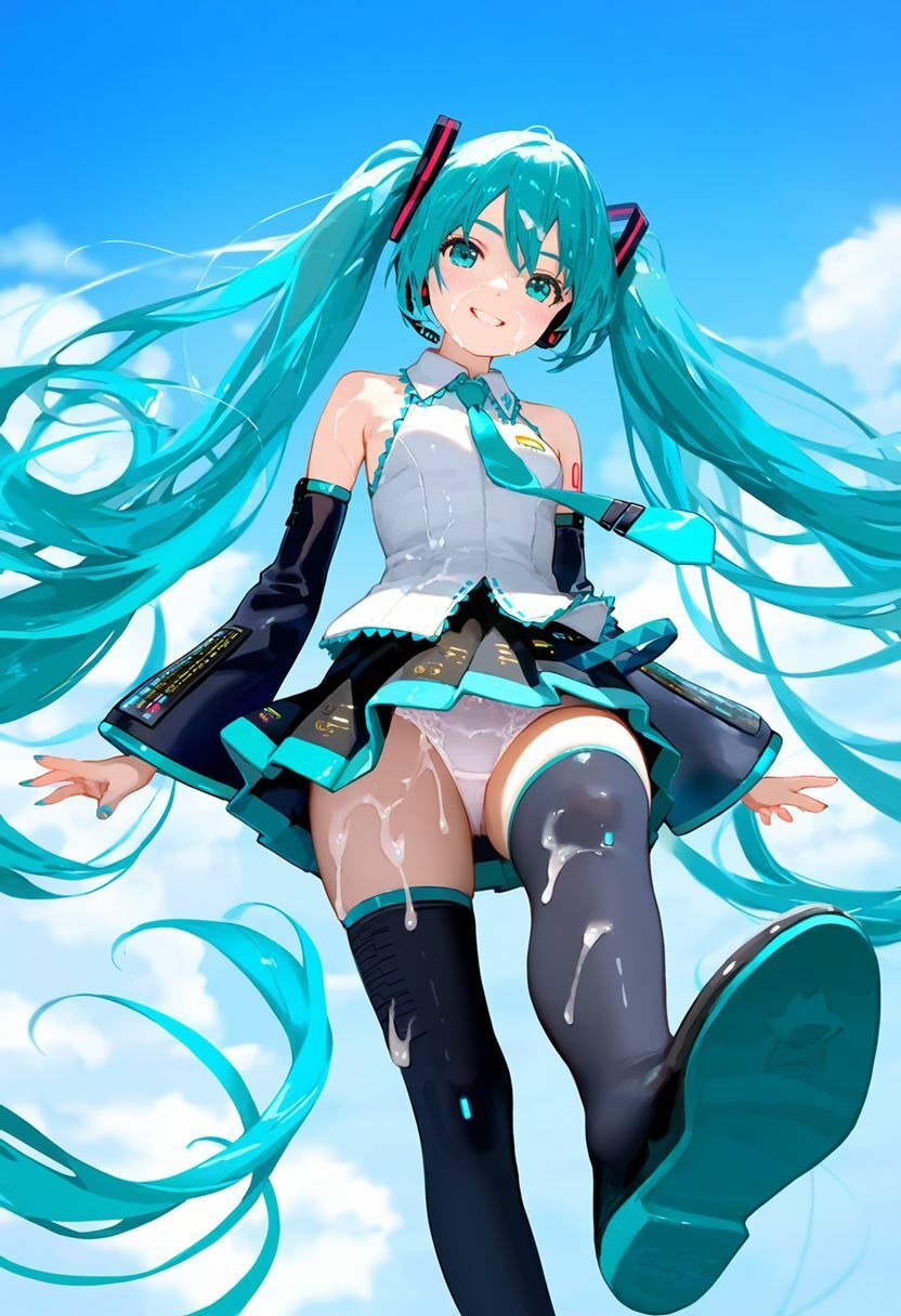 初音ミク 大量ぱんつ 画像8