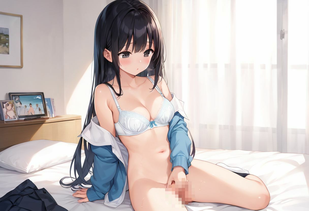 サンプル画像4:おっぱい丸出しで発情してくる連れ子が可愛すぎる(ペニマラまんまん) [d_610403]