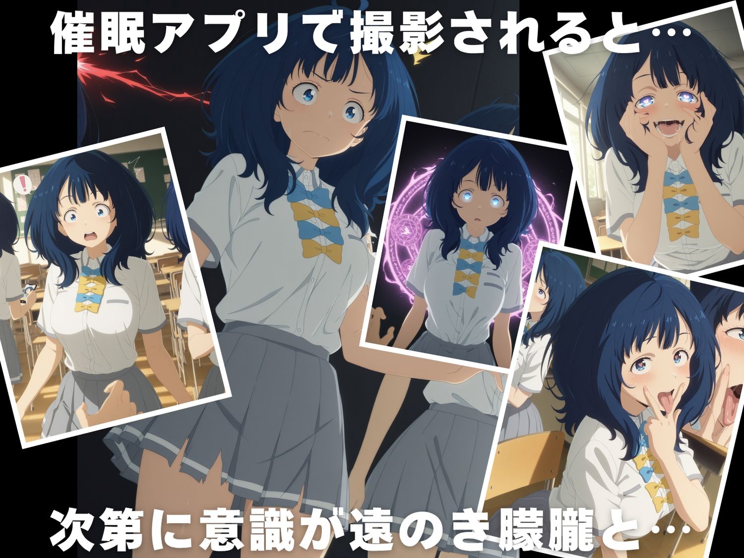 サンプル画像2:【種付け・催●】八●見 杏菜(放課後雨宿り) [d_610413]