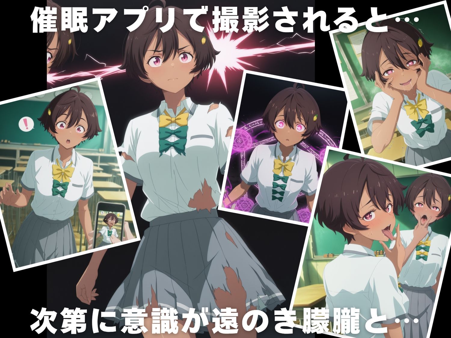 サンプル画像2:【種付け・催●】焼● 檸檬(放課後雨宿り) [d_610438]