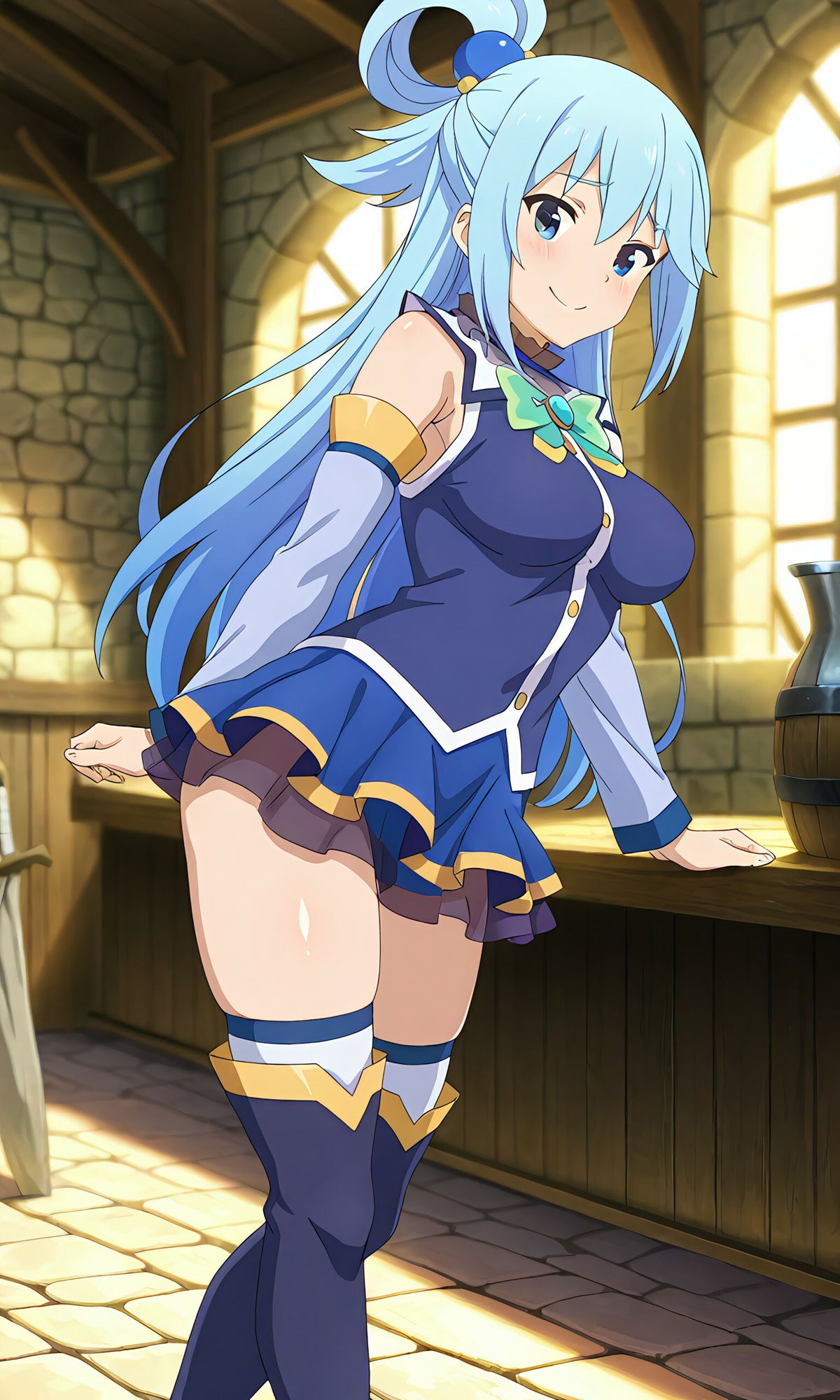 この駄女神に中出しを 画像1