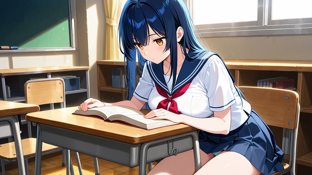 サンプル画像3:爆乳スク水美少女2人と教師の蜜月プールタイム【4K】(ニート印刷所) [d_610515]