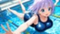 爆乳スク水美少女2人と教師の蜜月プールタイム【4K】