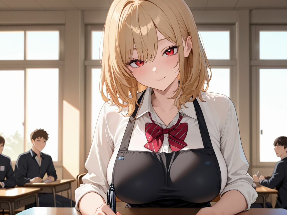 爆乳ビッチに汗だくSEXで中出し性生活 画像1