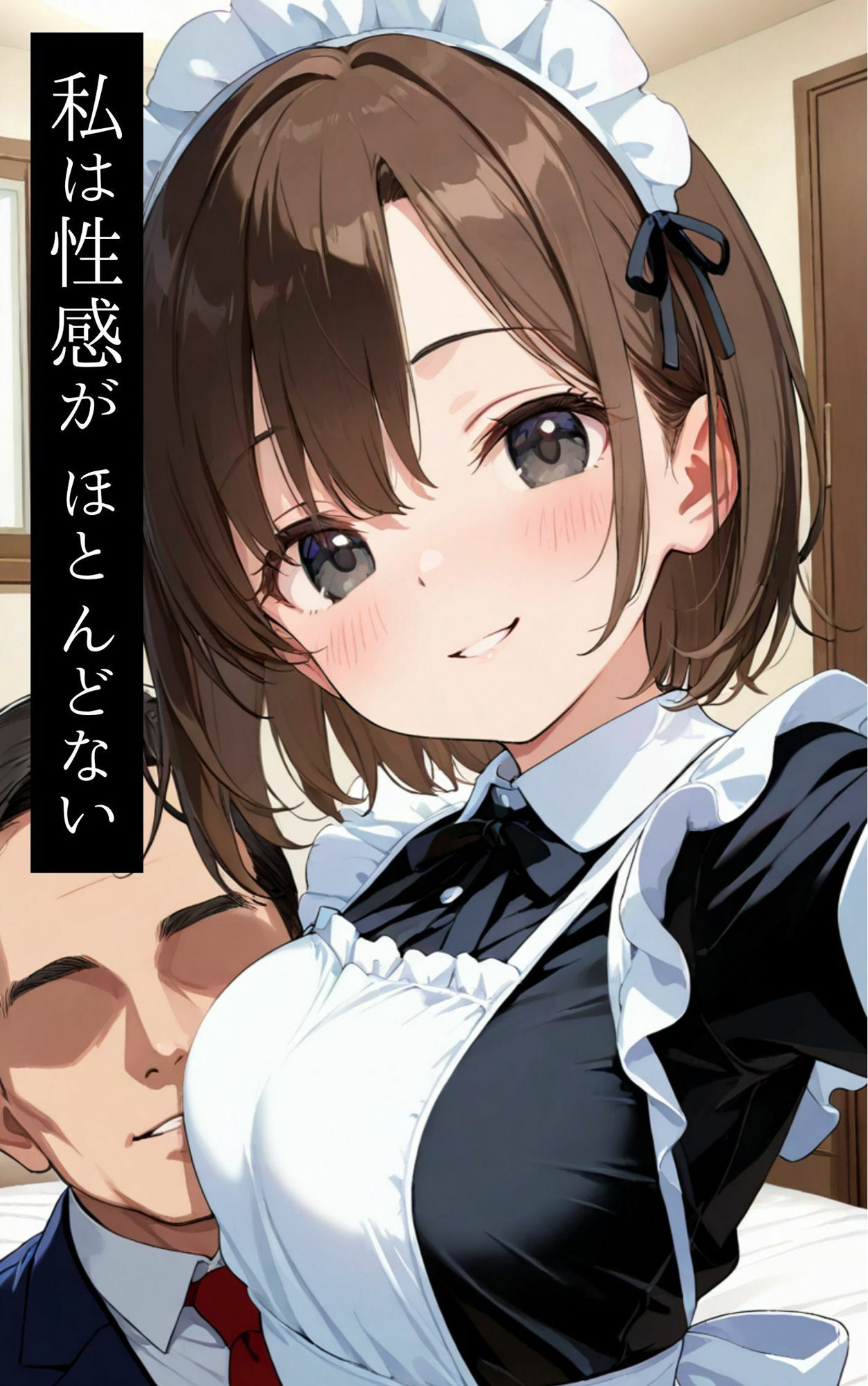 サンプル画像1:感じたことのないメイドが、敏感体質になり、イキまくる話(笑笑笑) [d_610564]