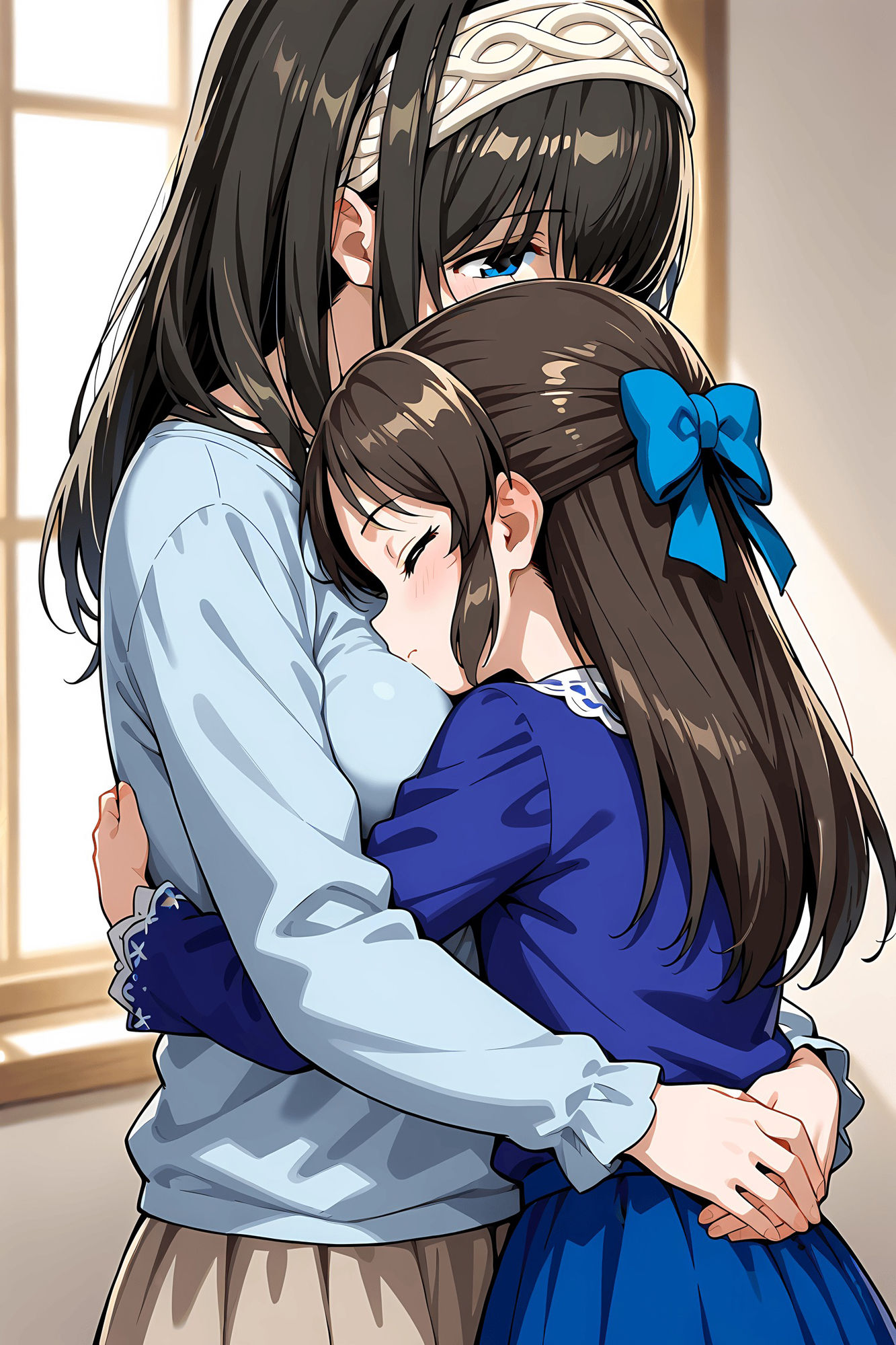 サンプル画像2:鷺〇文香と橘あ〇すのイチャらぶエッチ本(ミニララ) [d_610586]