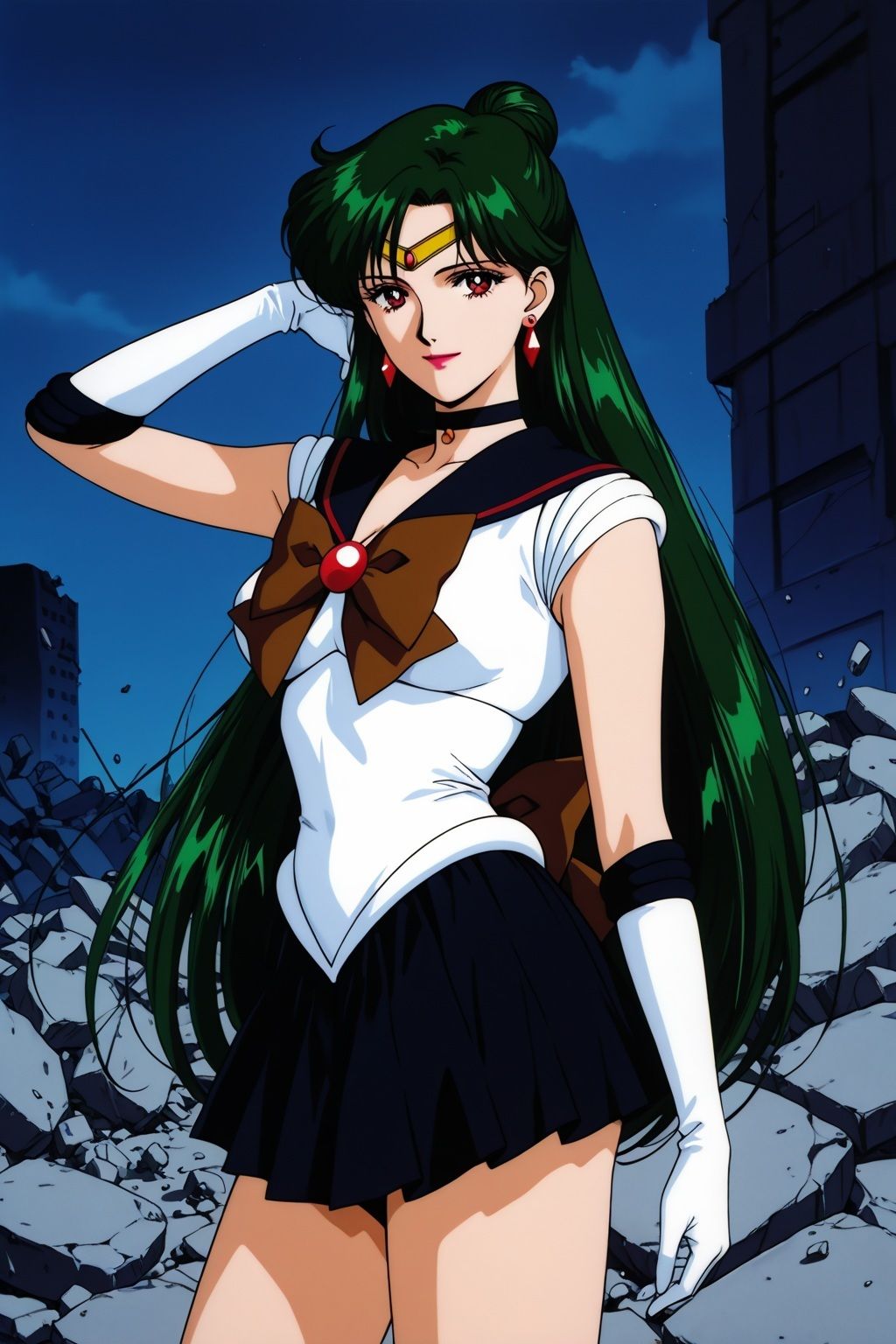 サンプル画像3:敗北ヒロイン 美少女戦士プルートの陥落(ファルコンα) [d_610589]